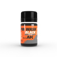 Pin Wash Black Paint 35ml AK Interactive AK 326