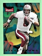 1995 Skybox Football Style Points STEVE YOUNG & BRETT FAVRE #148👍
