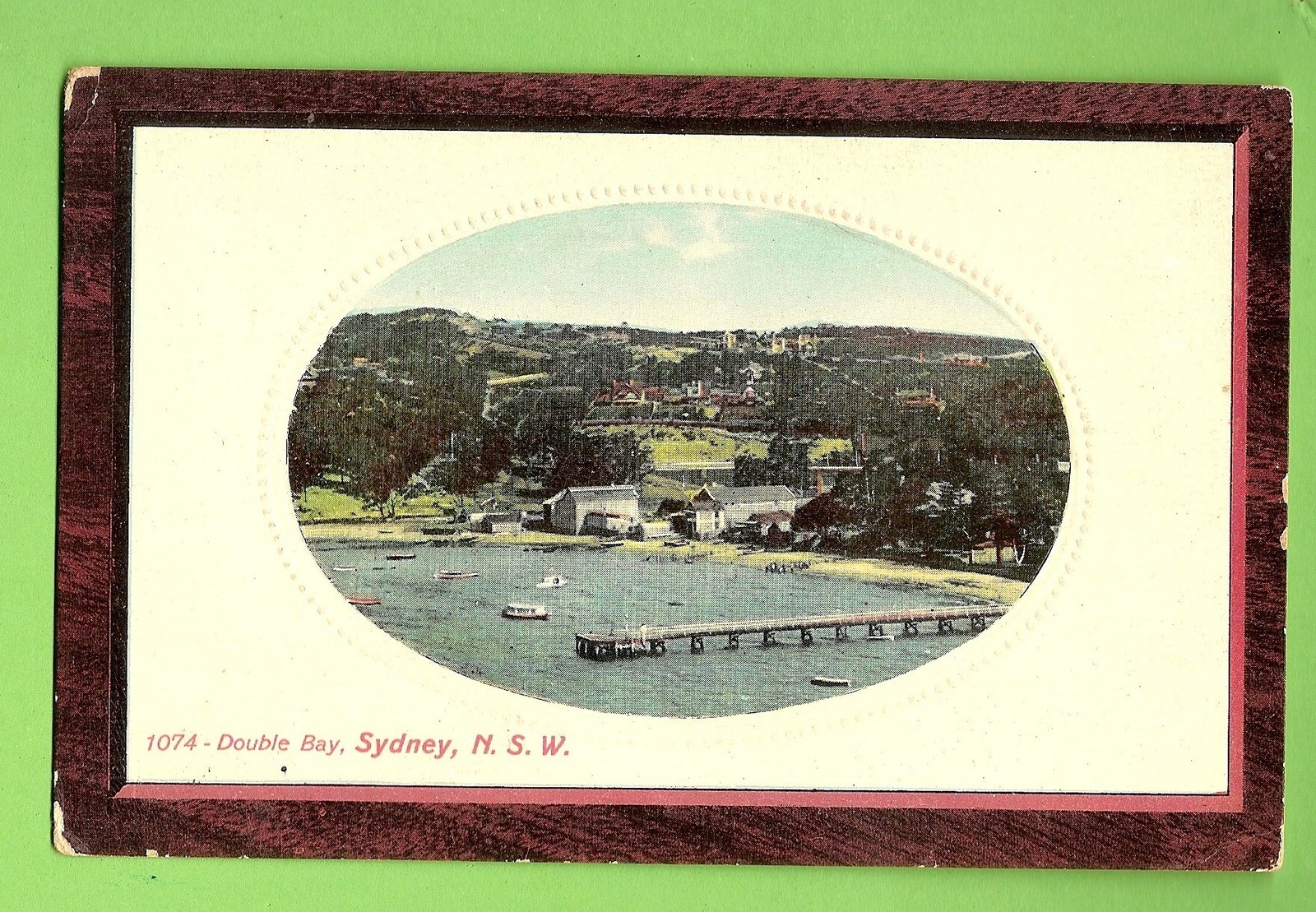 #F. POSTCARD - DOUBLE BAY, SYDNEY, NSW