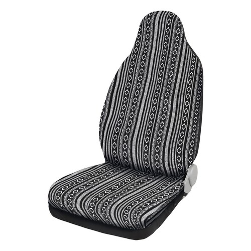 Universal Grey Front Seat Covers Saddle Blanket Seat Cover Pad fit for