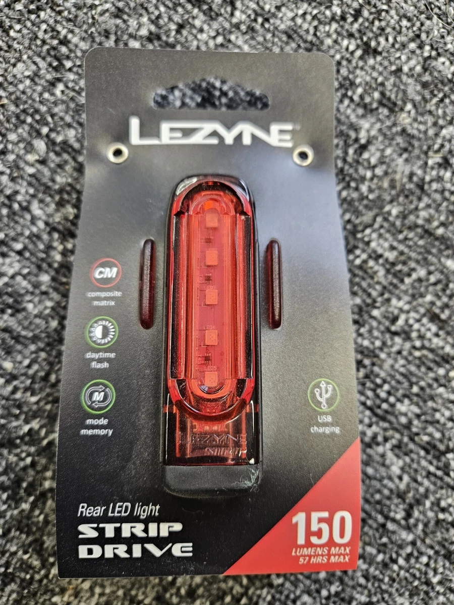 Lezyne strip drive 150 rechargeable rear light 38 eBay