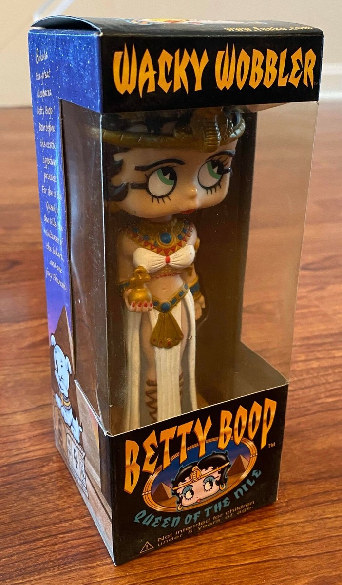 ベティブープ　Funko製ボビングヘッドフィギュア　クイーンオブザナイル FUNKO BETTY BOOP QUEEN OF THE NILE WACKY WOBBLER BOBBLEHEAD