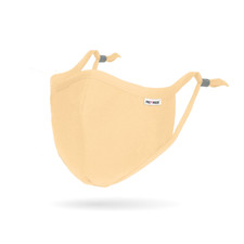 High Quality Reusable  Adjustable Beige Protective Face Mask Covering