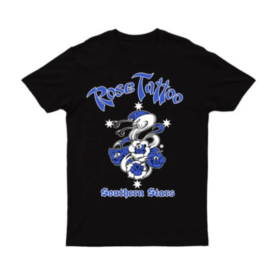 Rose Tattoo T-Shirt Tee Short sleeve Gift Size S to 5XL