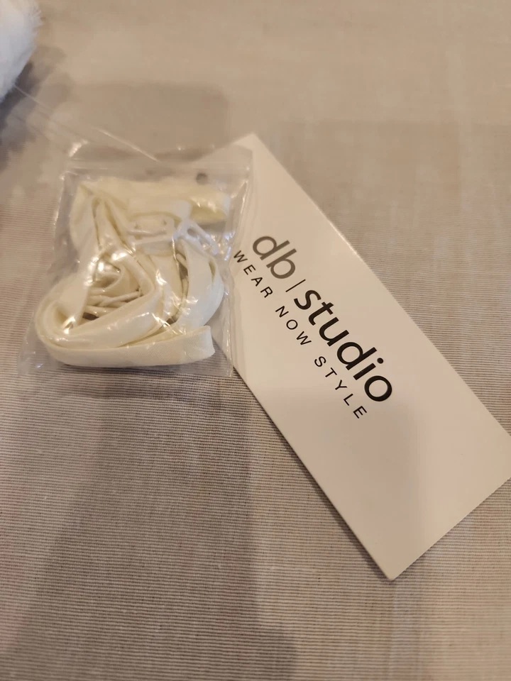 DAVIDS BRIDAL Dama de honor Formal Corto Sin Tirantes Vestido Talla 8 Tafetán Banda/Arco Cremallera Foto 4 de 4