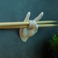 Drumstick Halter Rock Wall - Wand Display Hol...