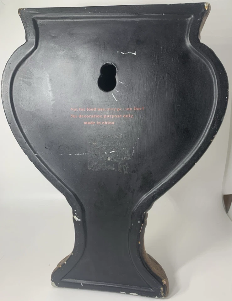 Jarrón floral de otoño de gallo a cuadros de granja de campo decoración del hogar Foto 4 de 4