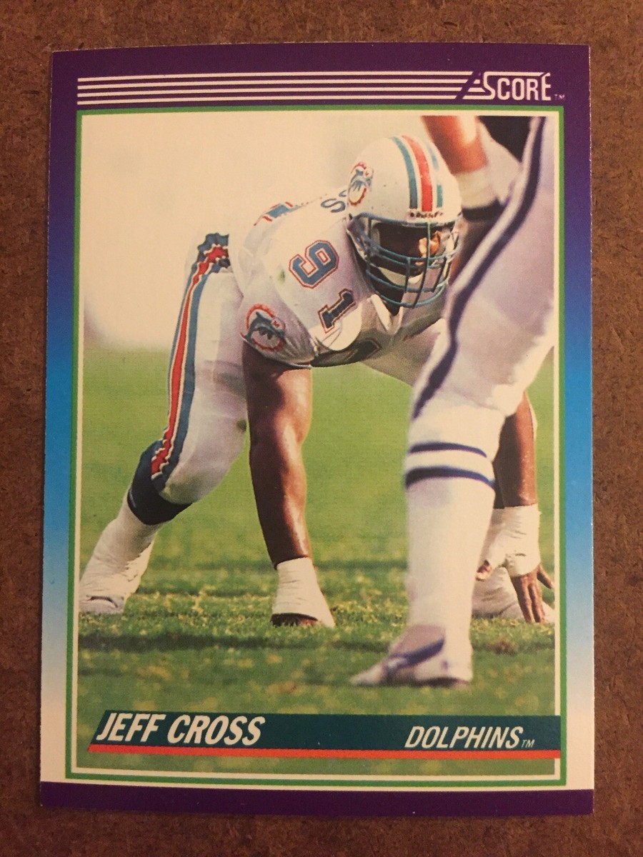 Jeff Cross 213 Score 1990 NFL Football Trading Card | eBay