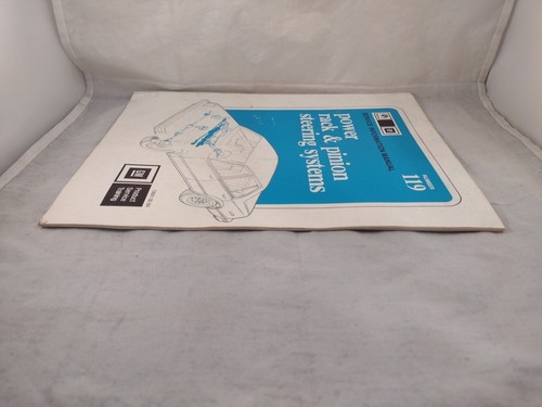 GM Service Information Manual 119 Power Rack & Pinion Steering 13001.00 8A Rare - Bild 7 von 8