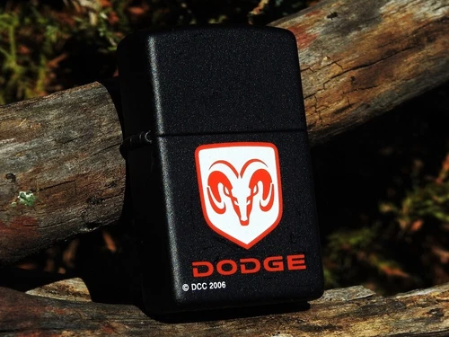 Zippo Lighter - Dodge RAM Logo - Mopar - Hemi - V-8 - Trucks - Chrysler - 1500