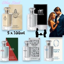 Set of 5 Men's Perfume Man Fragrance Eau de Toilette For Men Gift Set New 100ml