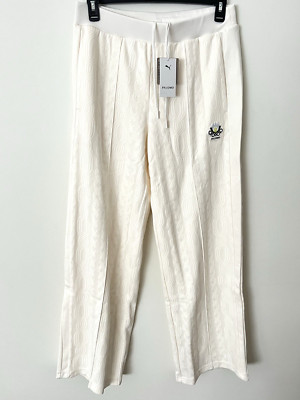 Puma x Palomo  T7 Track Suit Pants Men's Large Warm White 625563 65 ($165) NWT