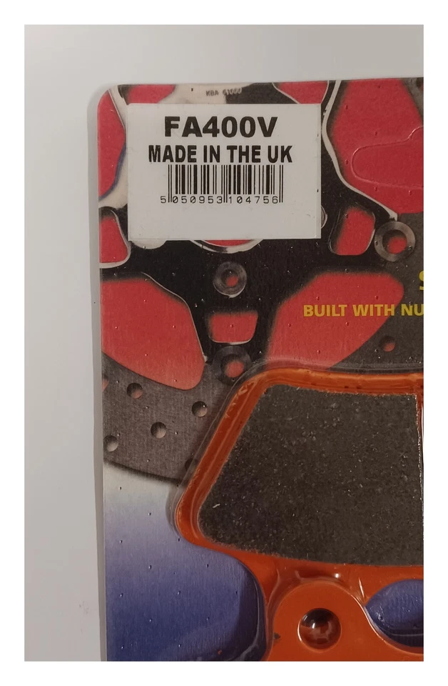 Pastillas de freno traseras EBC V-Pad para Harley Davidson FXDWG WIDE GLIDE (2000 a 2003) Foto 3 de 4