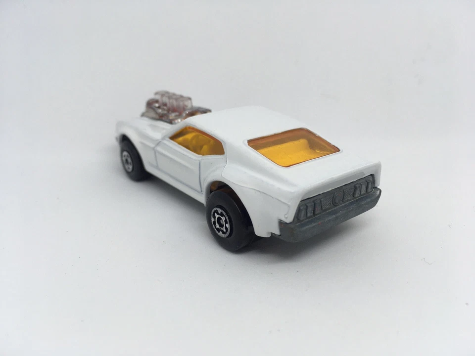 Matchbox Lesney Phantom PRE PRODUCTION Mustang Piston Popper In WHITE - Image 4 of 4