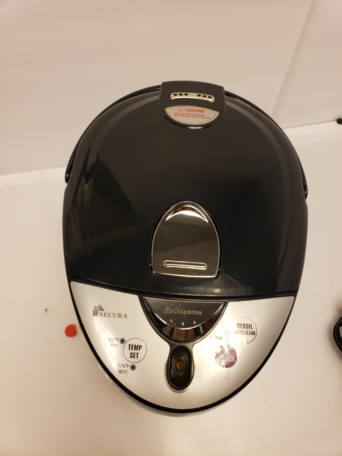 SECURA Water Boiler Warmer Electric Thermo Pot #WK63-M2 4 Quart Capacity  TESTED | eBay