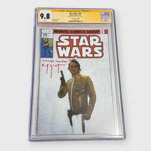 CGC SS 9.8 Star Wars #48 Trinity Comics FanExpo Edition Signed by E.M. Gist /999