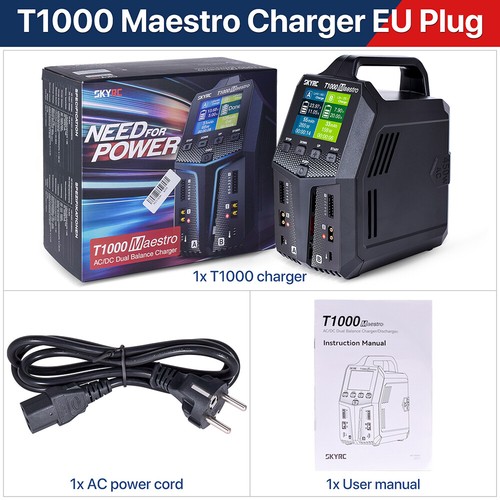 SKYRC T1000 RC Battery Charger for 1-6S Lipo Balance Charger/Discharger Maestro - Picture 25 of 32