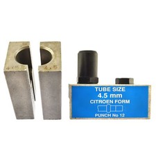 4.5mm Citroen Brake Pipe Flaring Flare Tool Punch And Die Single / Double FL44