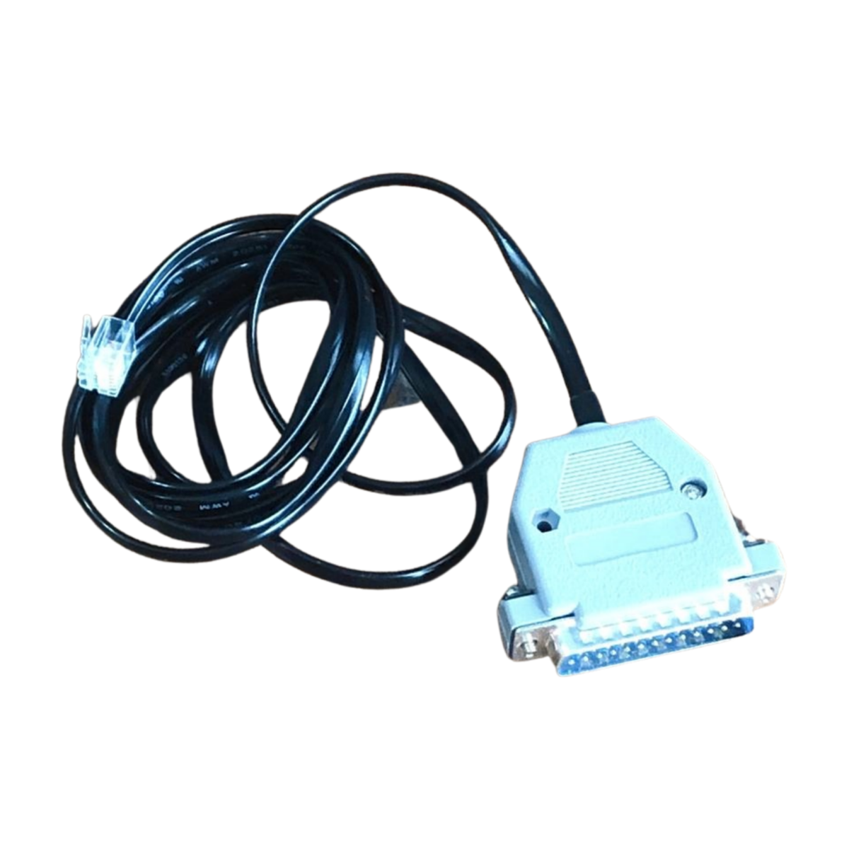AWM 20251 E133136-A Telephone Cord Cable Black 26AWG 60c 150v Liou
