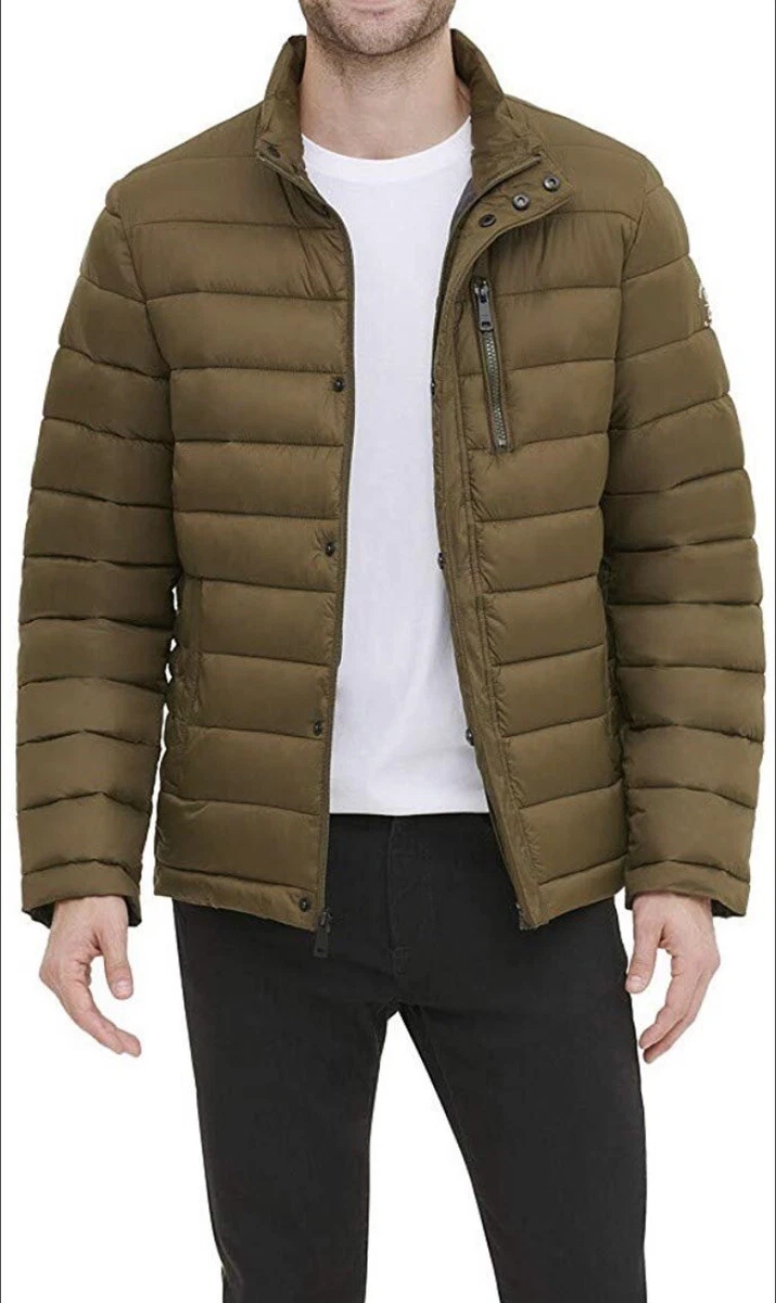 Kenneth Cole New York Men s Asymmetric Alt Down Moto Puffer Jacket