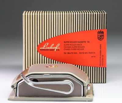 Linhof Technika III, IV, V 9x12 4x5 Dreh-Rückteil revolving rotating back