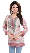 Women Indian Kurti Tunic Top Ethnic Party Casual Kurta Shirt Dress MID538