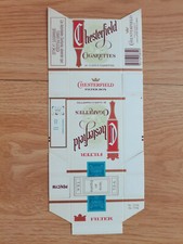 confezione rigida sigaretta vuota aperta--84 mm-Spagna-Chesterfield