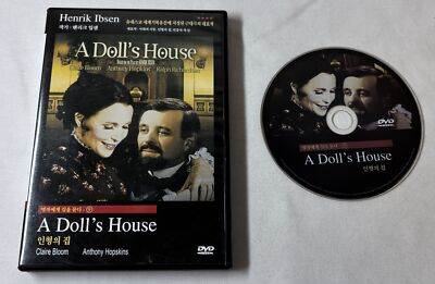 DVD~ Patrick Garland A DOLL'S HOUSE Claire Bloom, Anthony Hopkins 1973 