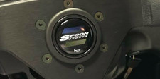 Spoon Steering Wheel Sticker Horn Button Momo Emblem New Spoon Racing Type One Spoon Steering Wheel Sticker Horn Button Momo Emblem New Spoon Racing Type One