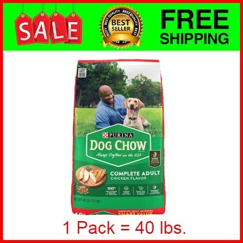 Purina Dog Chow Complete With Chicken Flavor Adult Dry Dog Food Kibble