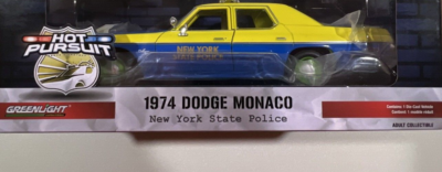 NEW 2023 Greenlight 1974 Dodge Monaco New York State Police Car