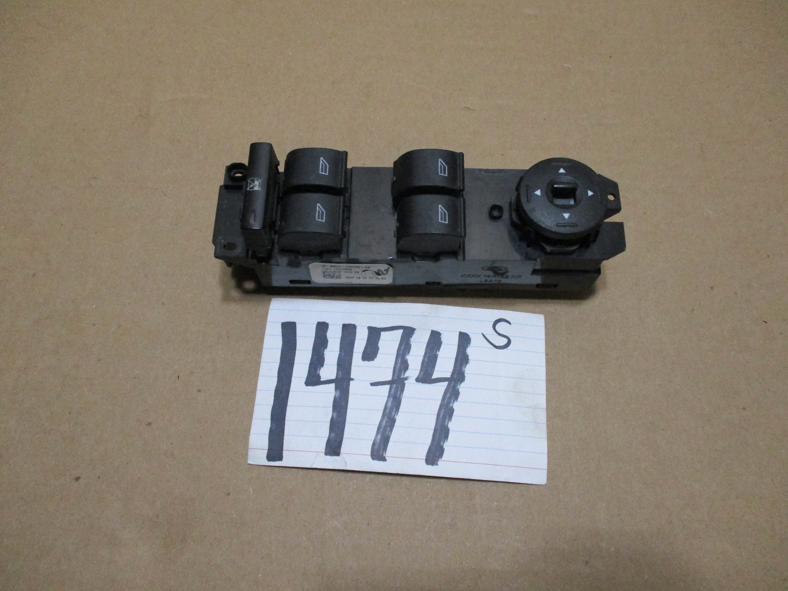 13 14 15 16 Ford Escape MASTER Window Switch Control Power DRIVER #1474-S 