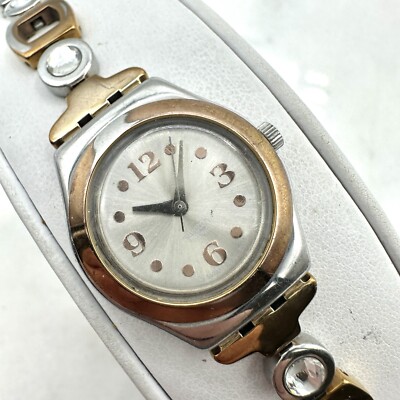 Swatch Women's Watch Lady Passion Silver Dial Two Tone Steel Bracelet YSS234G