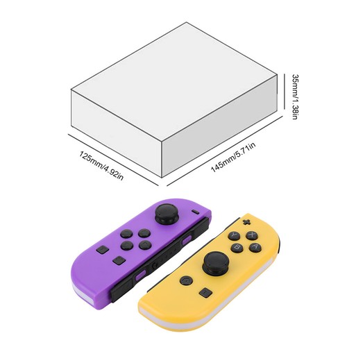Juego de 2 mandos de juego inalámbricos Joy-con para Nintendo Switch/Lite/oled Gamepad - Imagen 46 de 73