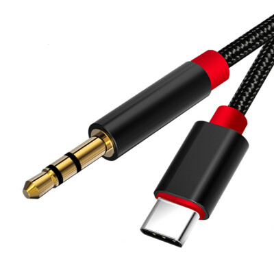 Type C Audio Cable USB Type-C Male To 3.5mm Jack Male Car AUX Audio Adapter HOT
