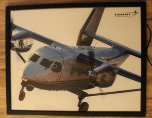 SIKORSKY M28 C-145 SKY TRUCK 30"x24" Photo in Snap Front BACKLIT LED Frame