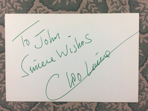 Cleo Laine -"Streets of London" - "You’ll Answer"- On a Clear Day Autograph 1965 - Picture 1 of 2