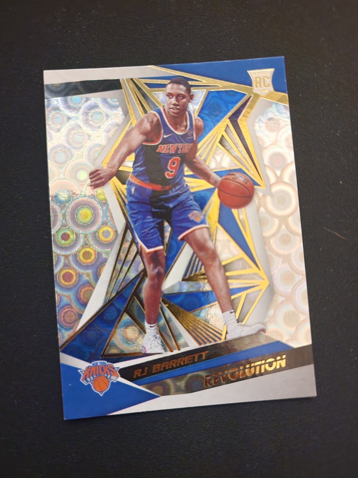 RJ BARRETT 2019-20 PANINI REVOLUTION GROOVE RC #103 KNICKS