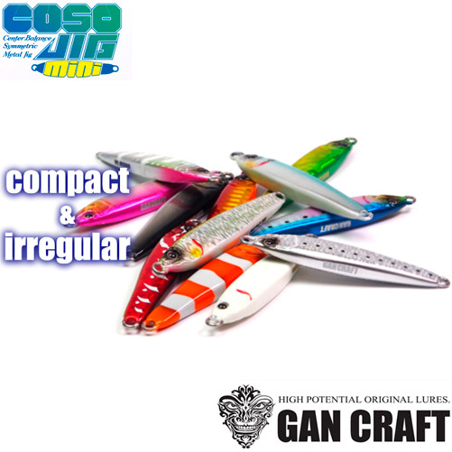 GAN CRAFT Coso Jig Mini 30 g Metal Jig With Assist Hook Assorted