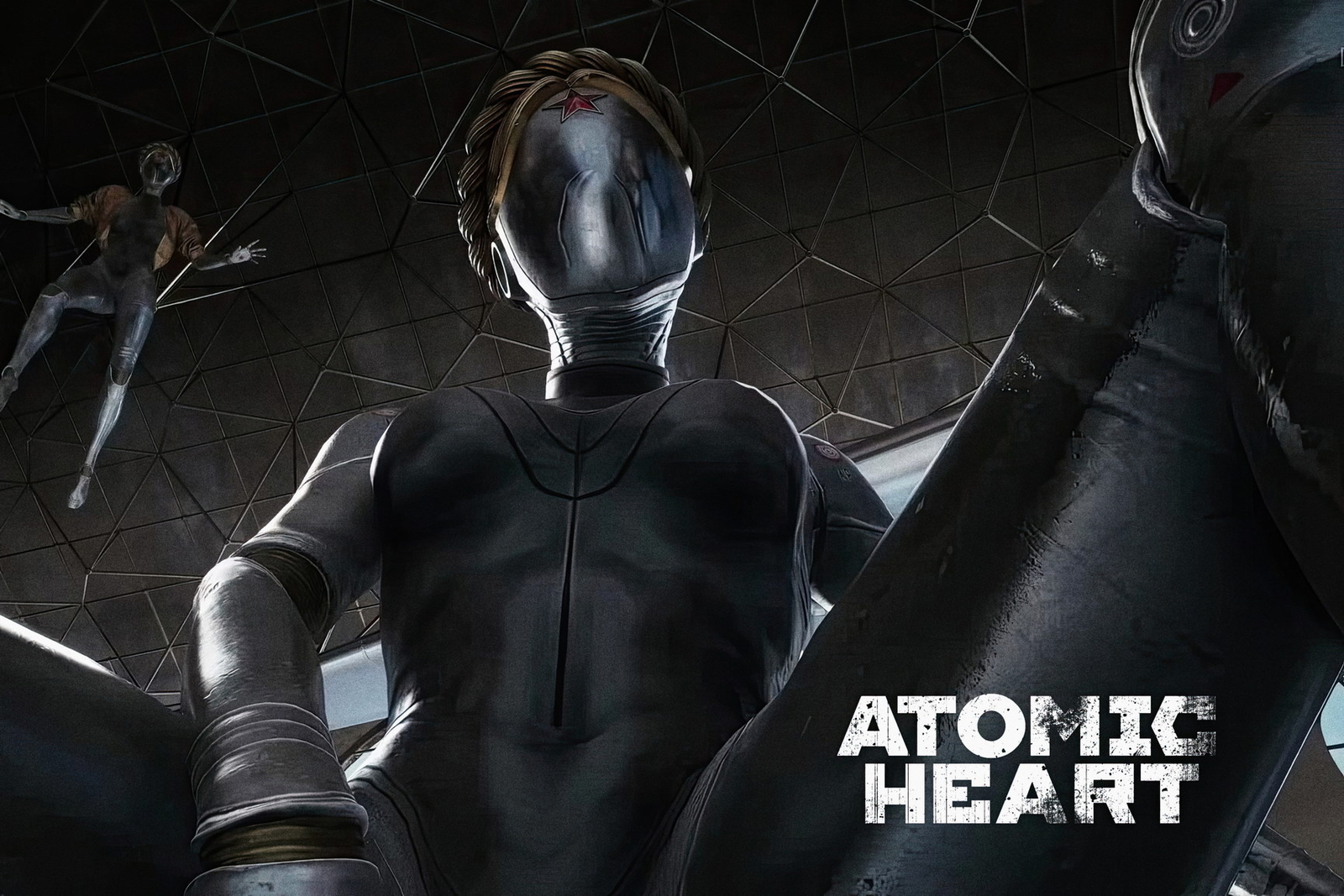 V6919 Atomic Heart Twins Hot Female Robots Lady Game Art 36x24 WALL PRINT  POSTER | eBay