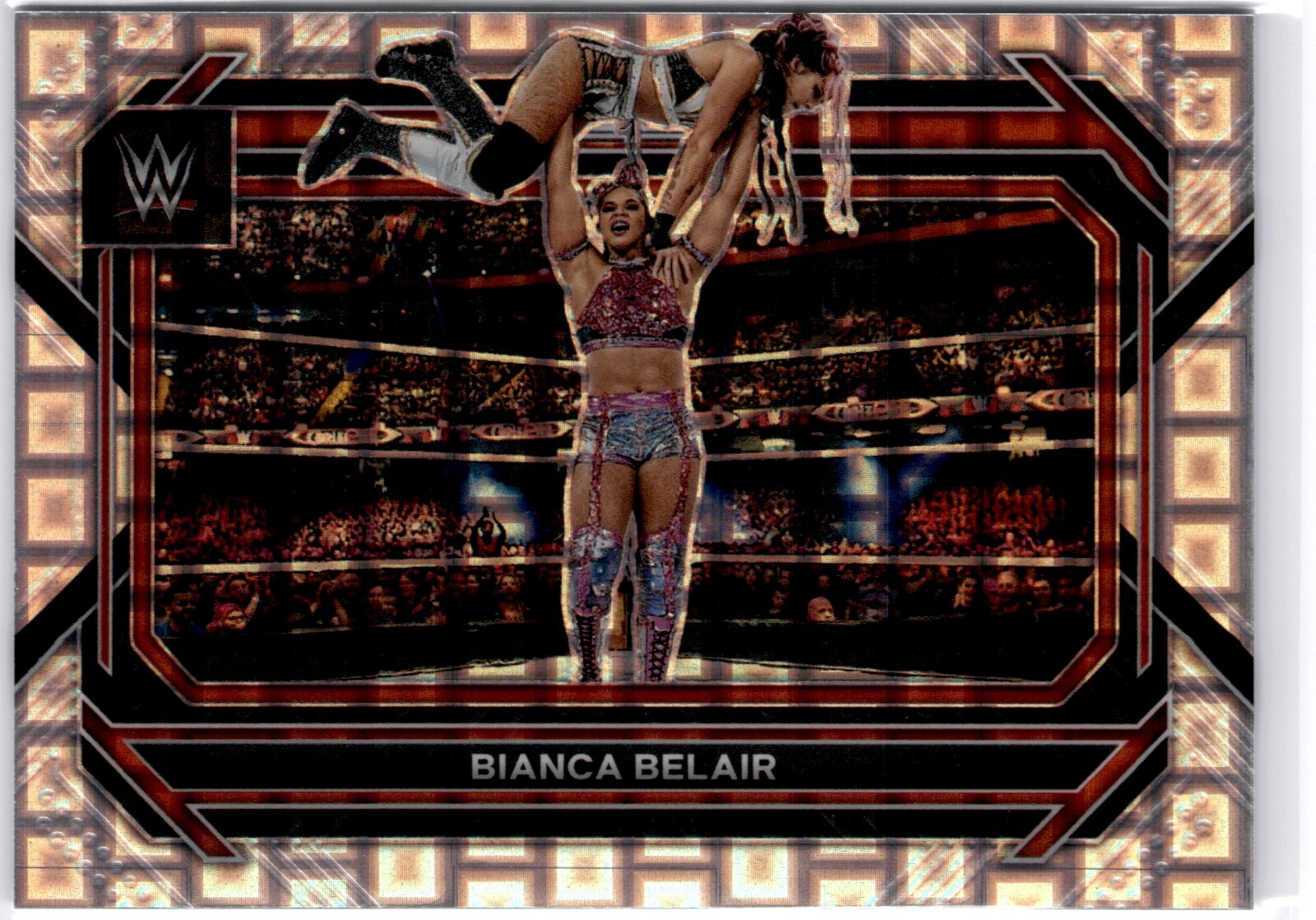 Bianca Belair 2023 Panini Prizm Premium Pandora Prizm WWE #28 WWE Raw #001/199