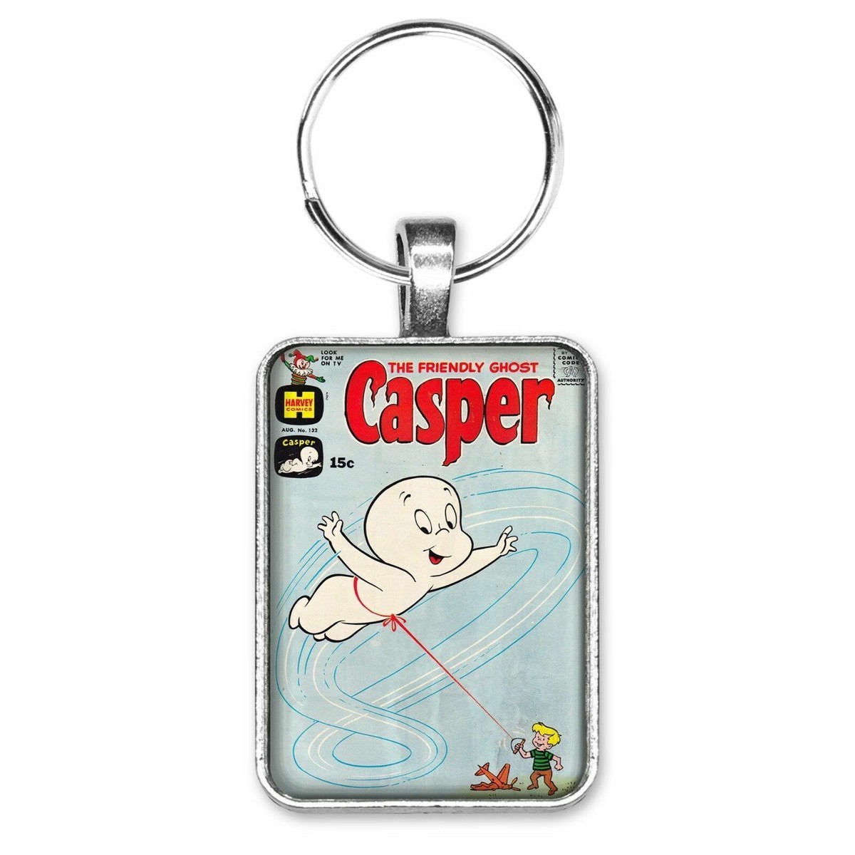 Casper The Friendly Ghost #132 Cover Key Ring - Necklace Classic