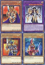 Yugioh Arcana Knight Joker Set - King's Queen's Jack's Knight