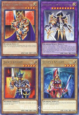 Yugioh Arcana Knight Joker Set - King's Queen's Jack's
