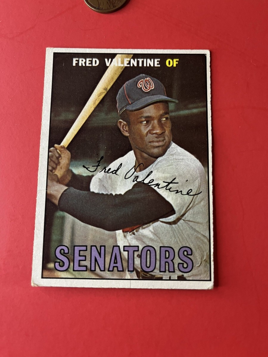 1967 Topps - #64 Fred Valentine EX | eBay