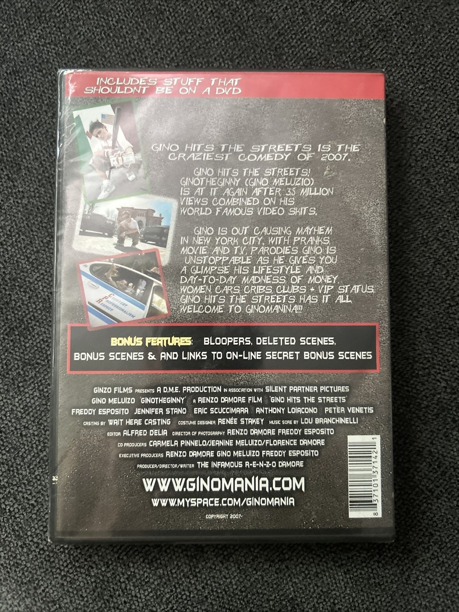 Gino The Ginny Hits The Streets Banned Edition DVD Extremely