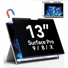 NEW Magnetic Privacy Filter 13 Removable Anti Spy Glare Blue Light Screen