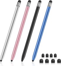 Stylus for Touch Screens, 4-Pack Stylus Pens High Sensitivity  Precision Cap...