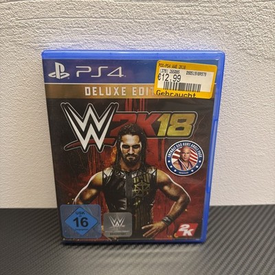 WWE 2K18 Deluxe Edition - Playstation 4 PS4 mit Anleitung 
