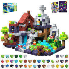 SSAWER 150 PCS Magnetic Building Blocks Kids Montessori Toys STEM Ages 3-10